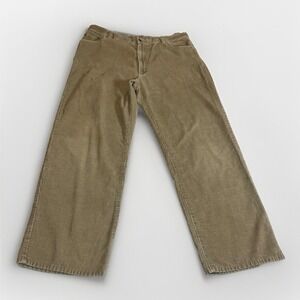 Patagonia Corduroy Pants Mens 38x30 M's Cord Khaki Organic Cotton